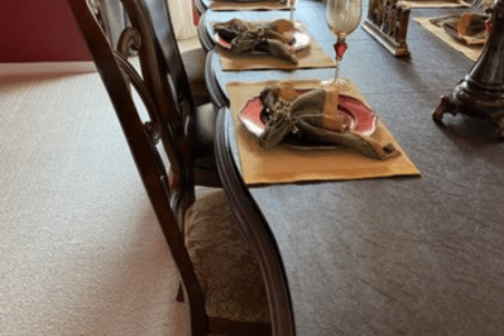 Custom Shaped Table Pad